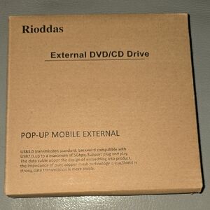 External DVD/CD Drive - Black